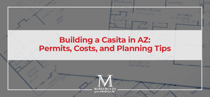 building a casita in az